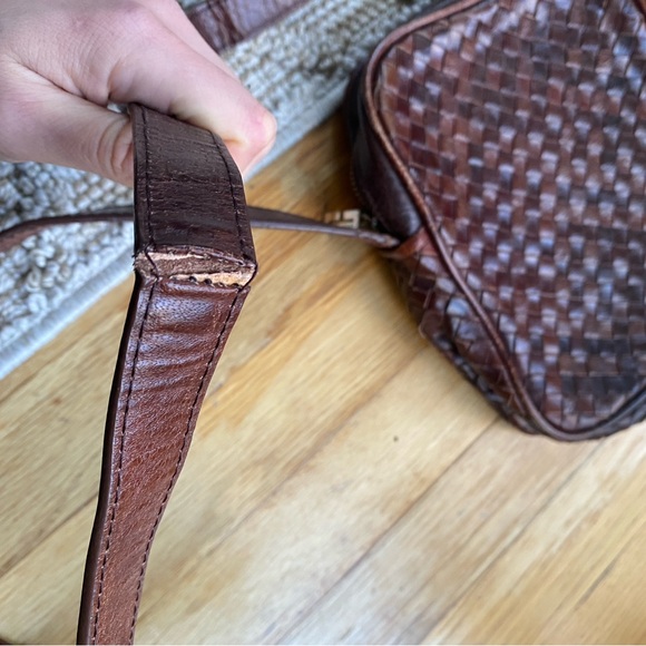 Corroco Brown Leather Crossbody Purse - Picture 13 of 13